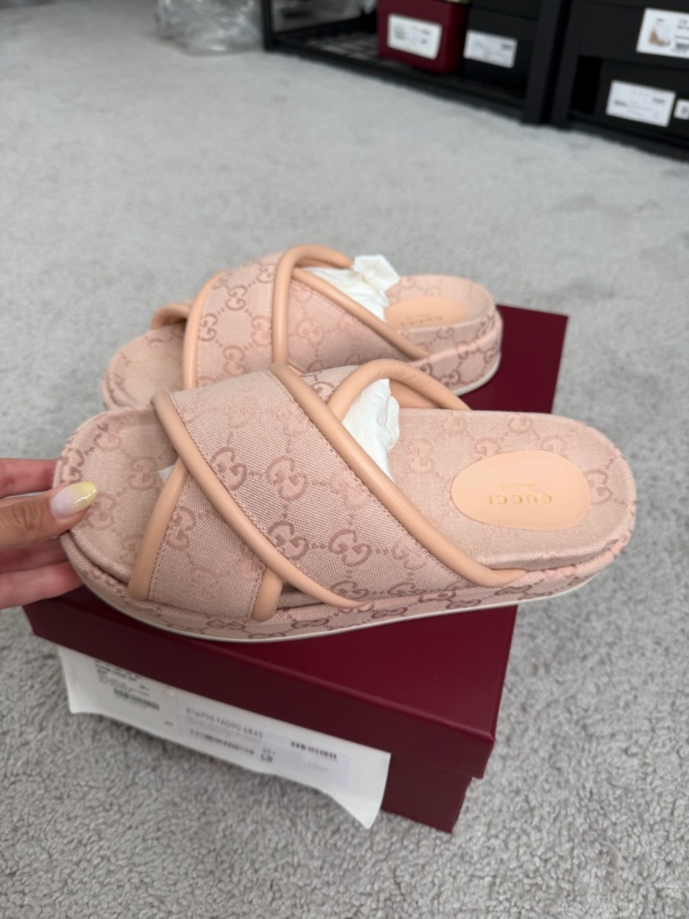 Gucci GG Platform Sandal! - Picture 2 of 6
